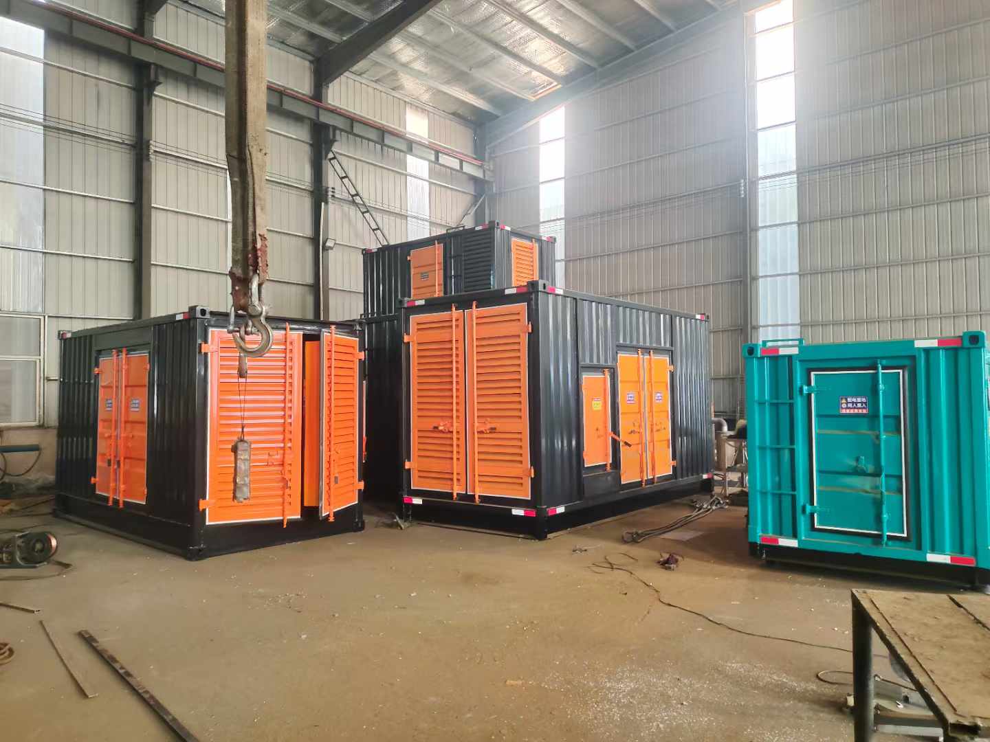 莱州500kw柴油发电机组可以带动多少功率设备？